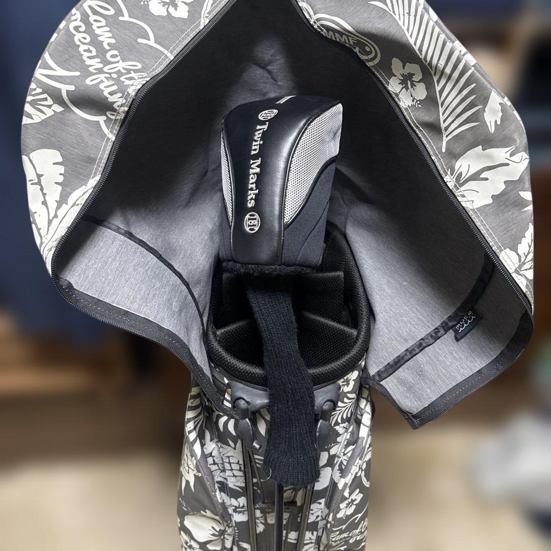 MUTA MARINE ムータマリン キャディバッグ アロハ柄　おまけ付き