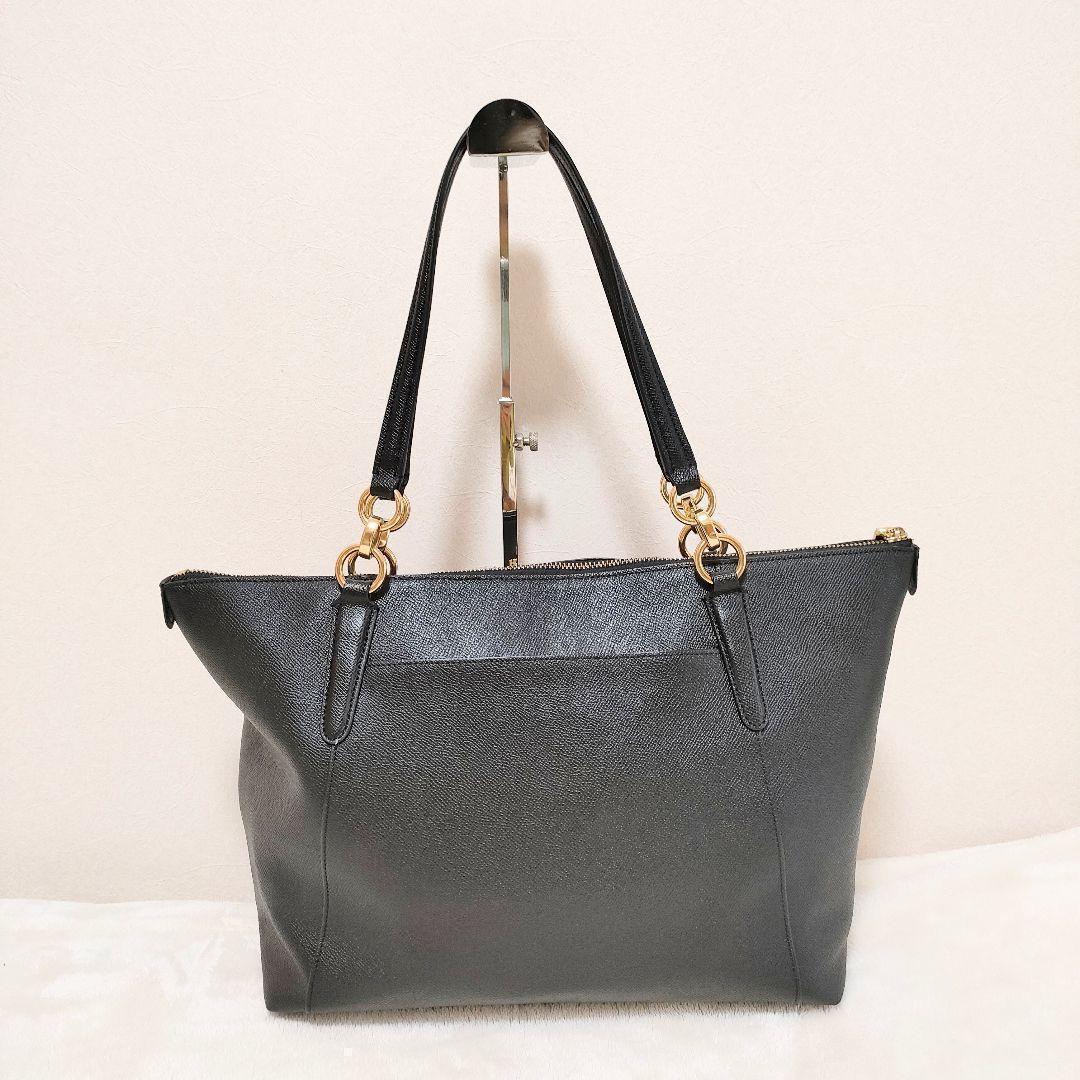 コーチ　COACH　トートバック　ビジネスバック　ブラック　黒　ショルダー