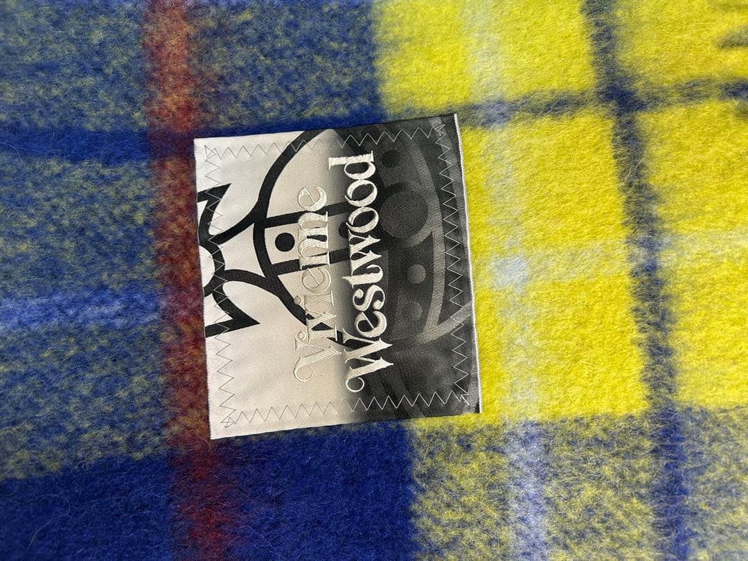 Vivienne Westwood チェック柄マフラー　24AW