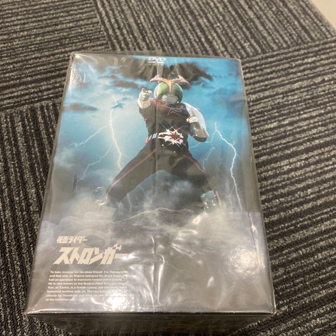 初回：収納BOX付)仮面ライダーストロンガー 4 新品未開封　特撮