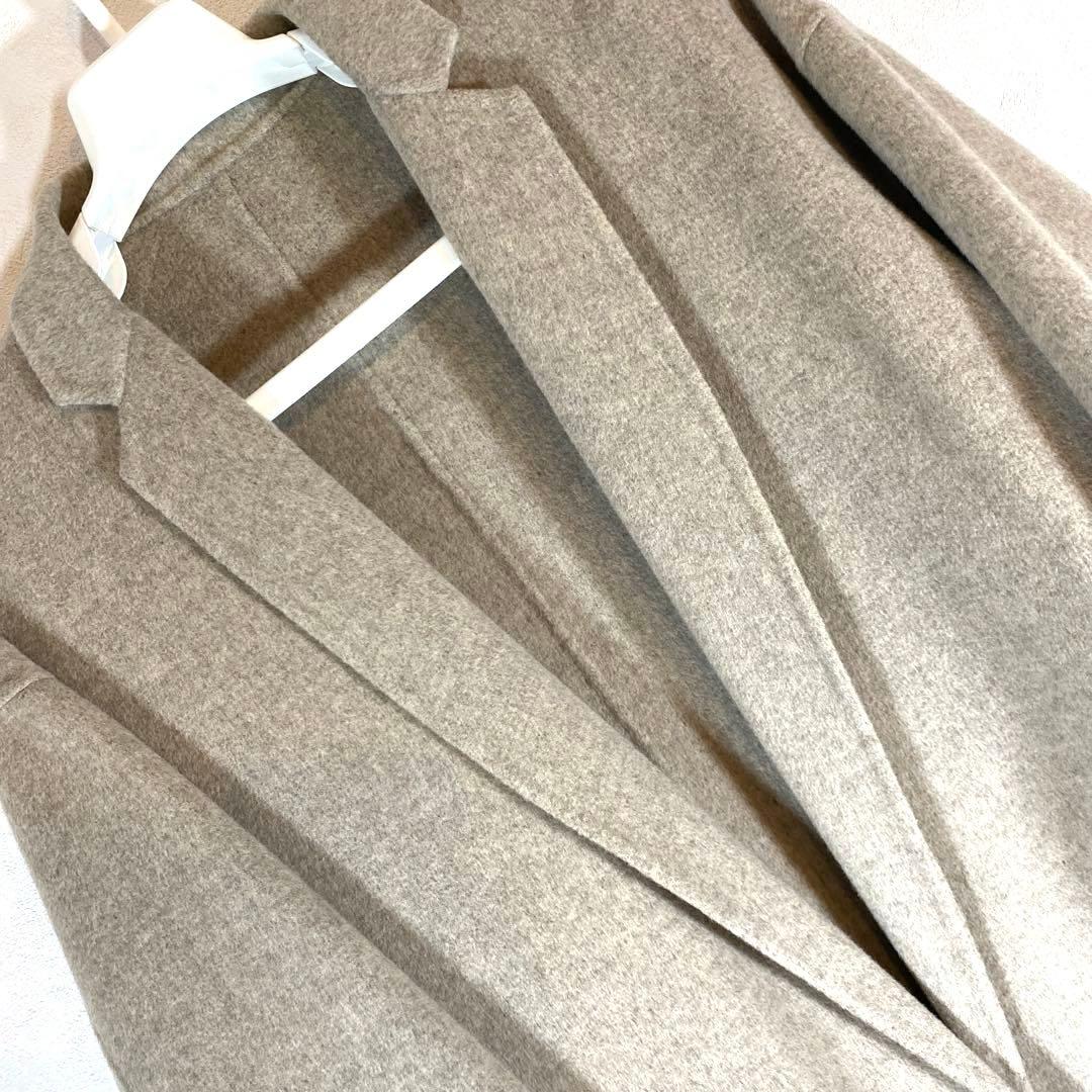 美品 Plage ハミルトンロングコート ベージュ38