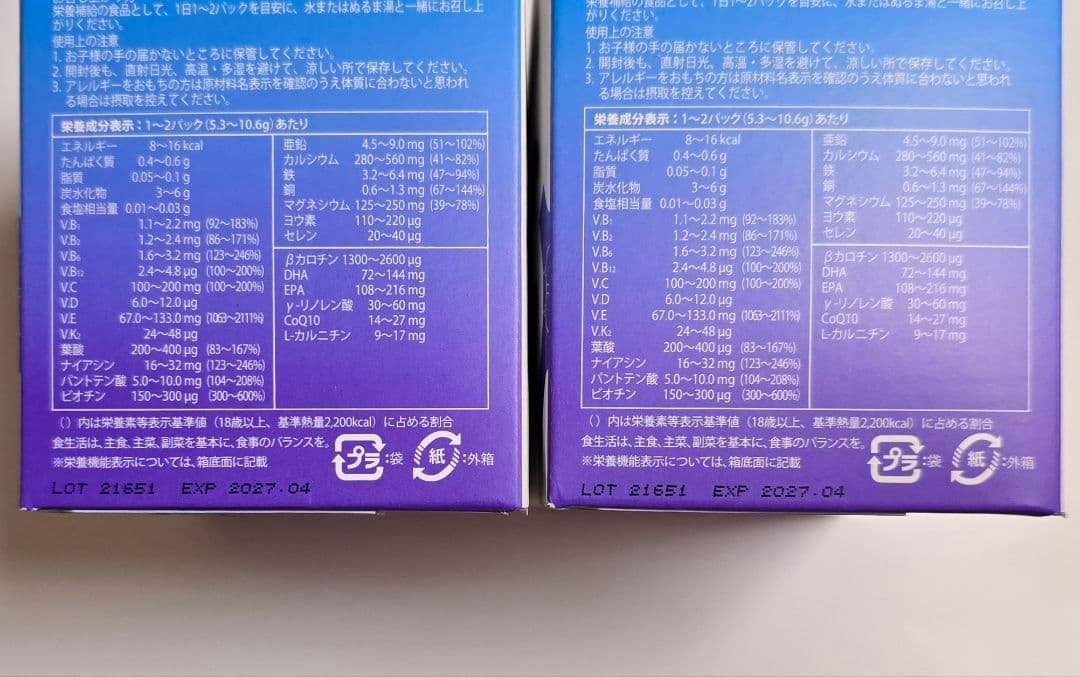 シナジー ビオームベーシックス 2箱セット