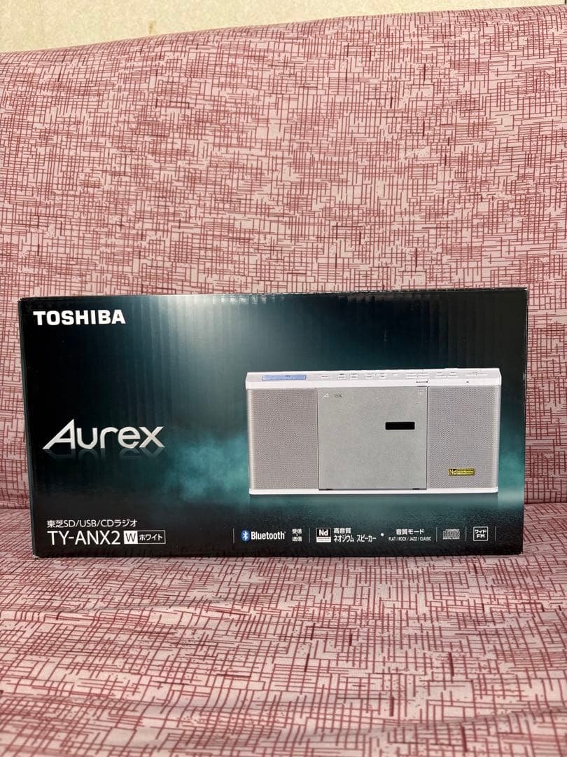 TOSHIBA Aurex TY-ANX2 ポータブルCDプレーヤー 美品