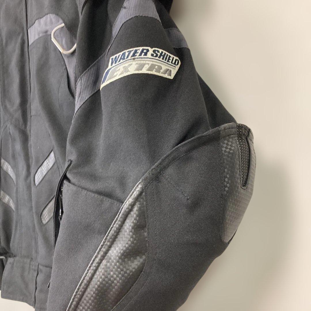 美品 ラフ＆ロード レーシング ライディングジャケット バイク L ブラック