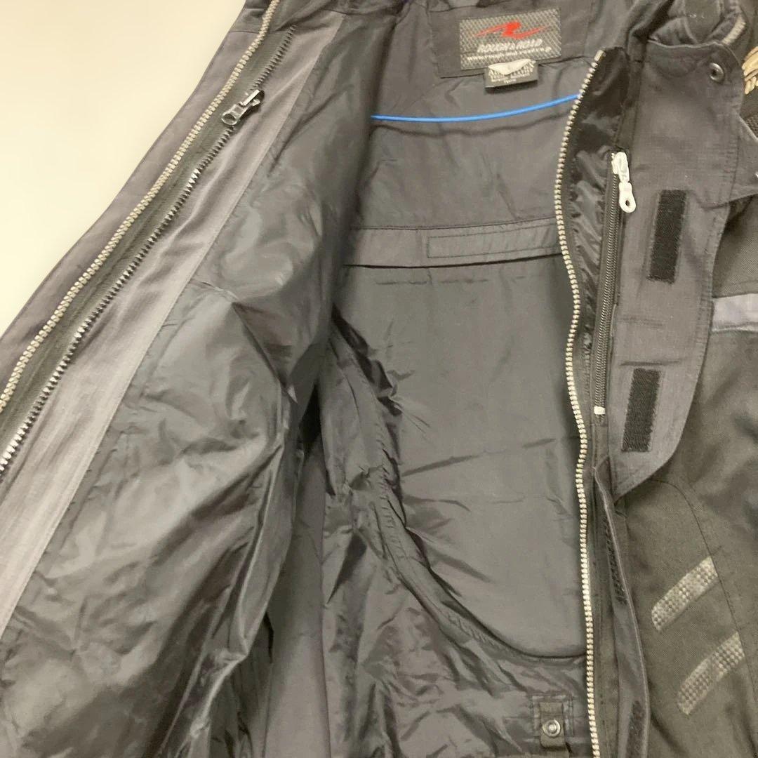 美品 ラフ＆ロード レーシング ライディングジャケット バイク L ブラック