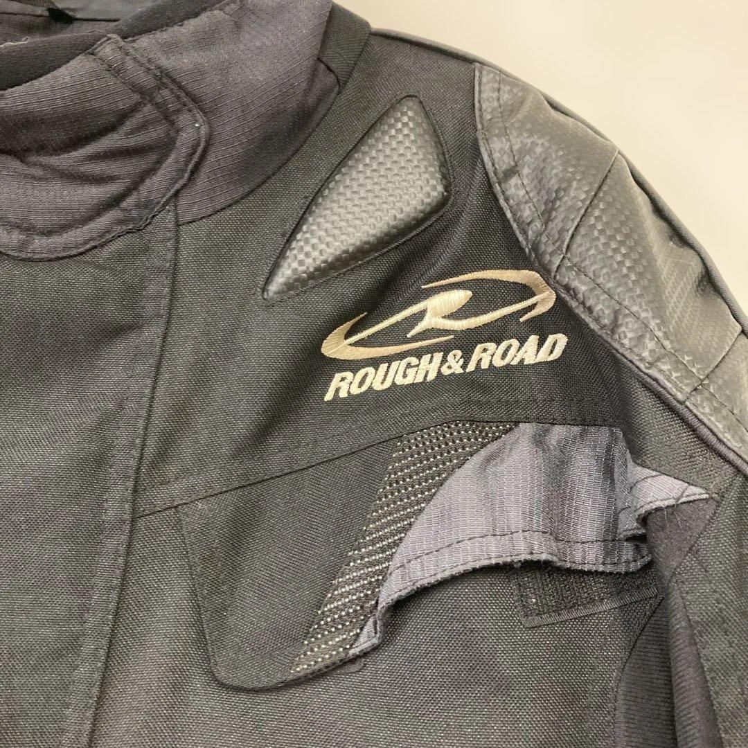 美品 ラフ＆ロード レーシング ライディングジャケット バイク L ブラック