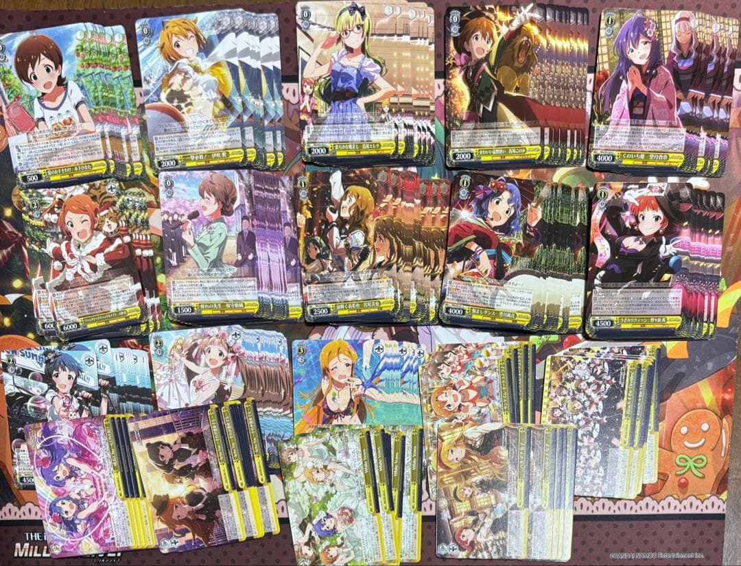 アイドルマスターミリオンライブ ヴァイスシュヴァルツ 1弾4コン+2弾まとめ売り