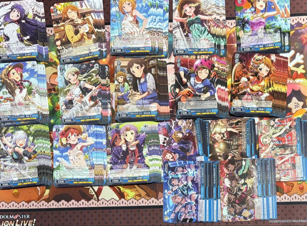 アイドルマスターミリオンライブ ヴァイスシュヴァルツ 1弾4コン+2弾まとめ売り