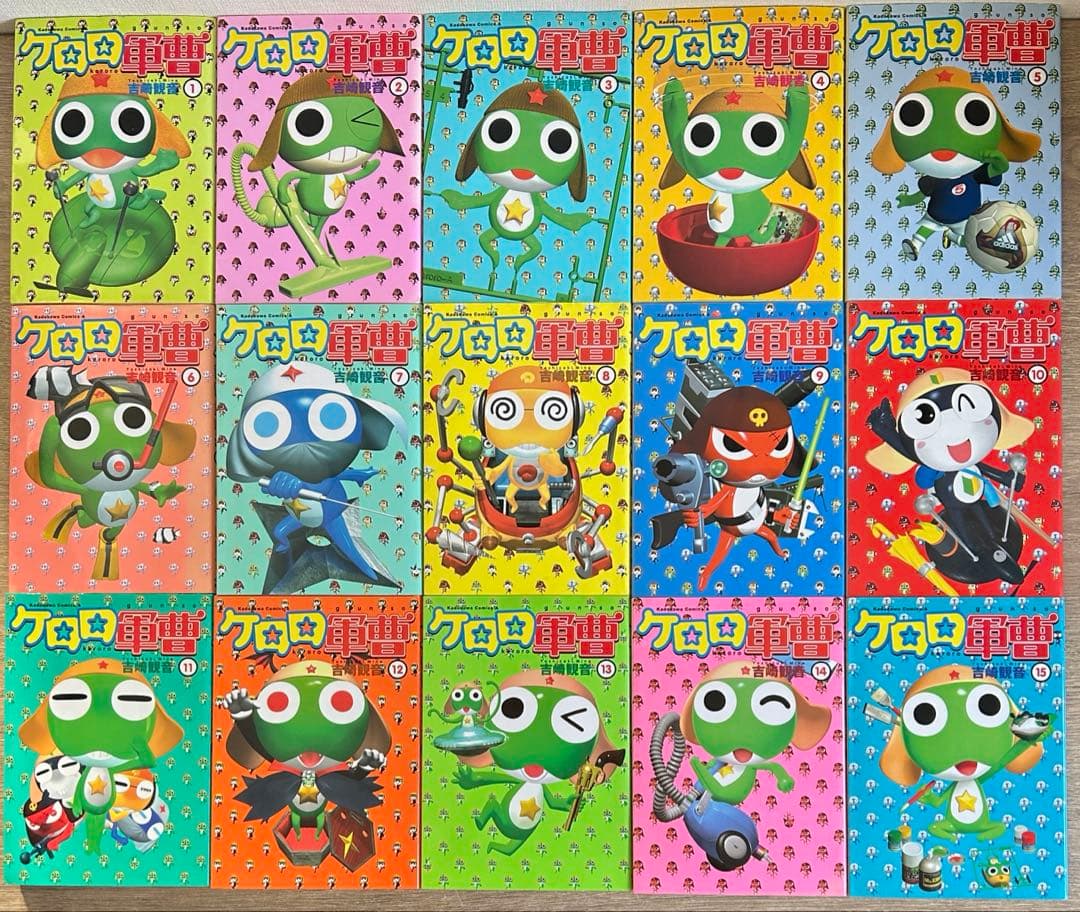 ケロロ軍曹　1~35巻＋11.5巻公式ガイドブック　吉崎観音