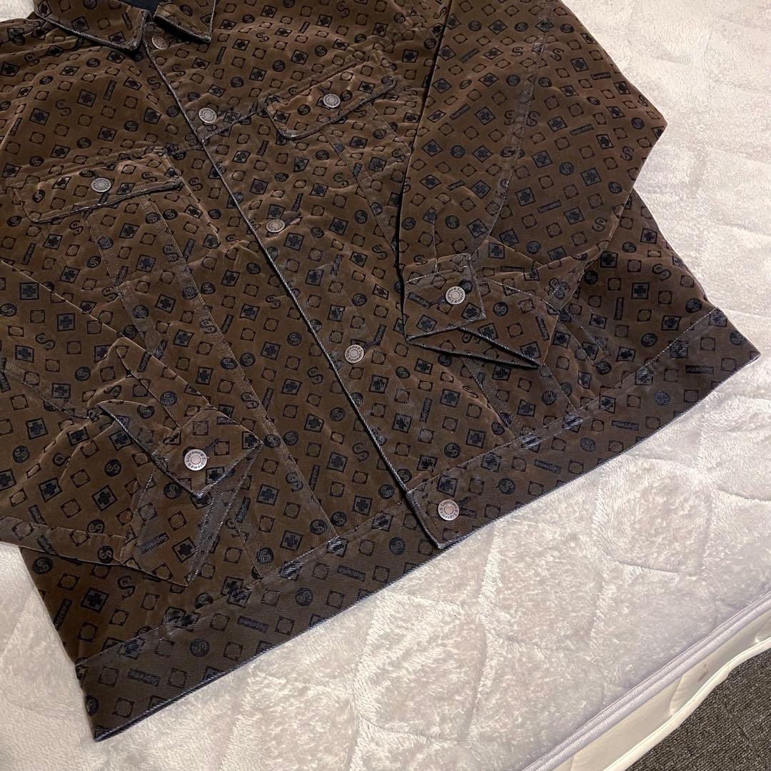 コ*キ様 Supreme Flocked Denim Trucker Jacke