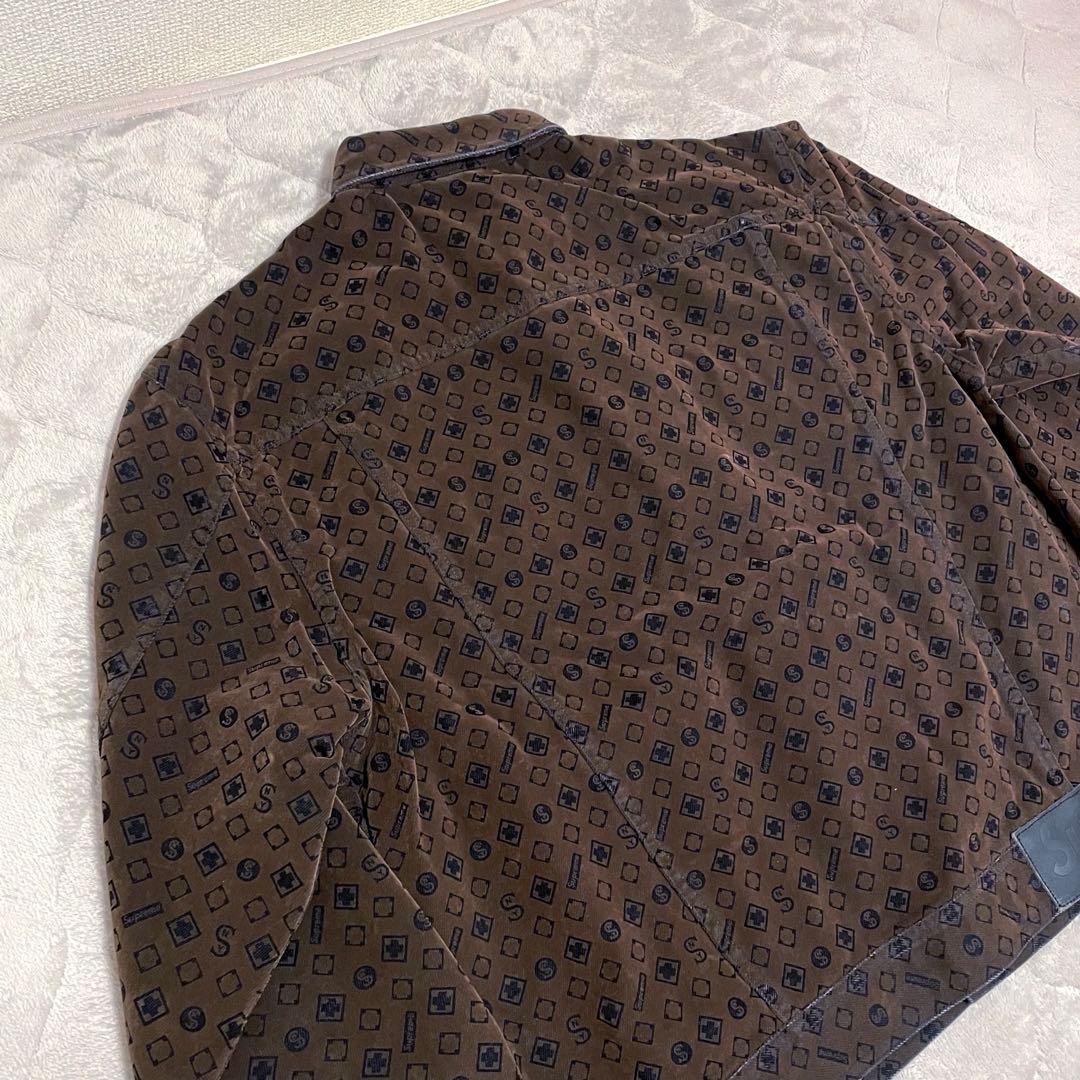 コ*キ様 Supreme Flocked Denim Trucker Jacke