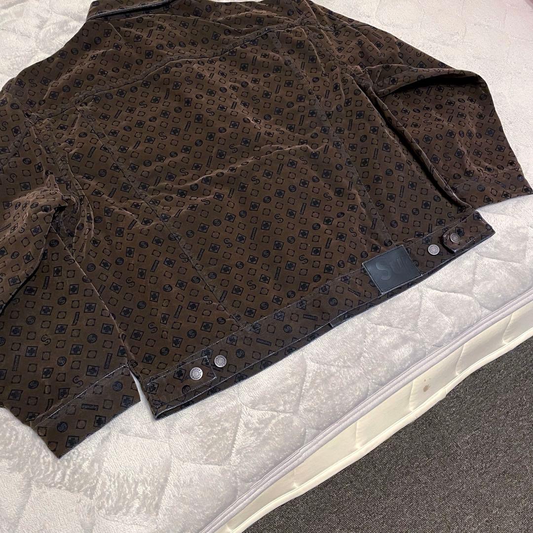 コ*キ様 Supreme Flocked Denim Trucker Jacke