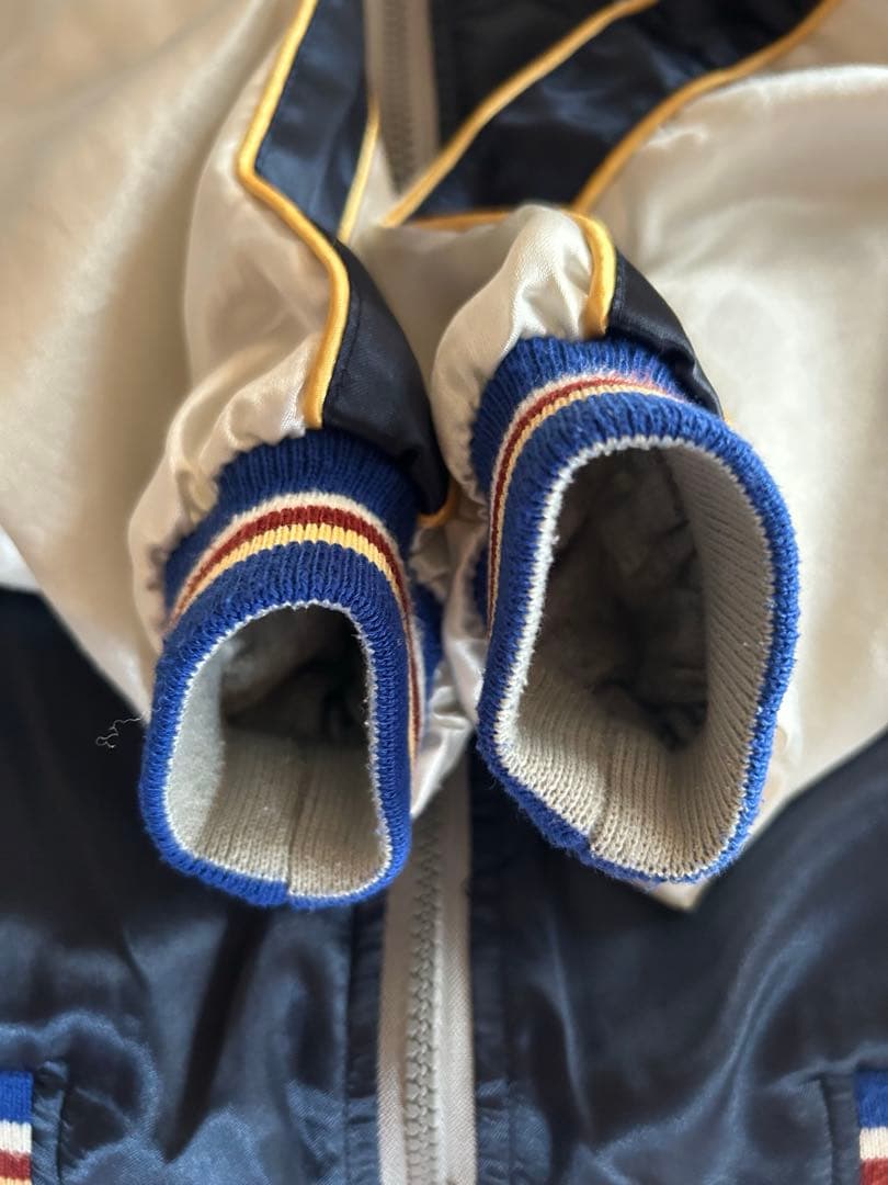 希少TEDMANテッドマンスカジャン キッズ　リバ ーシブル　XL140150