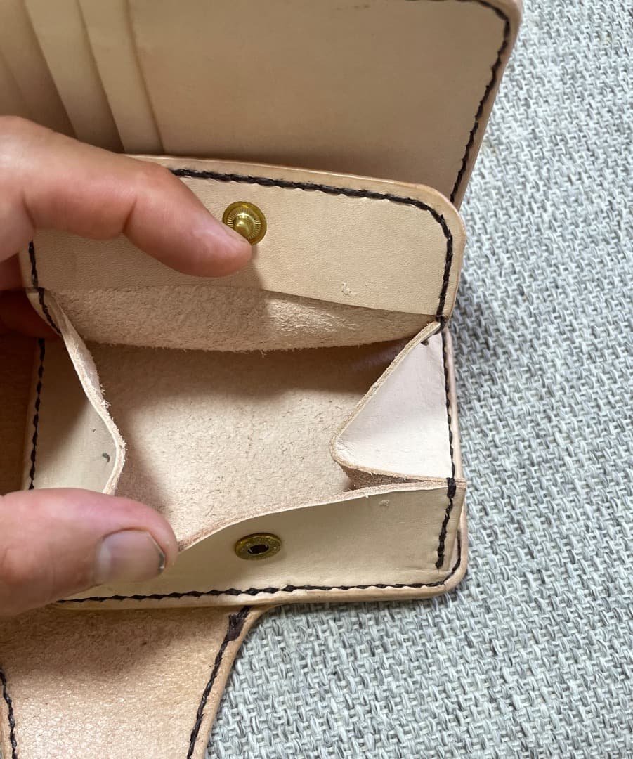 マーシーさん専用 カスタムヌメ革バイカーズ財布