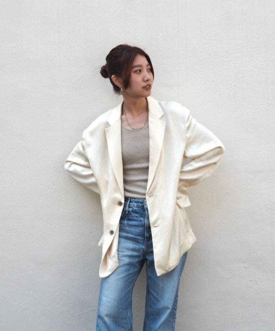 Todayful Satin Over Jacket 美品