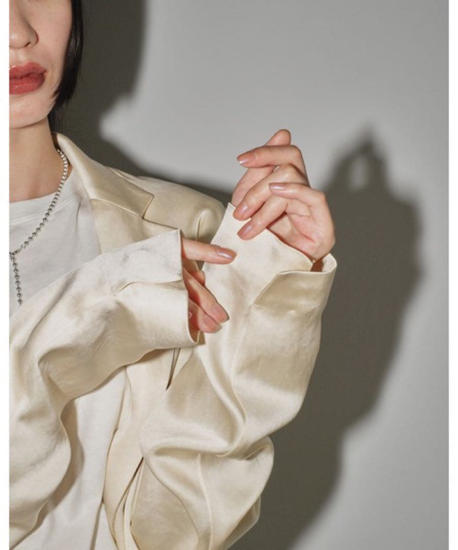 Todayful Satin Over Jacket 美品