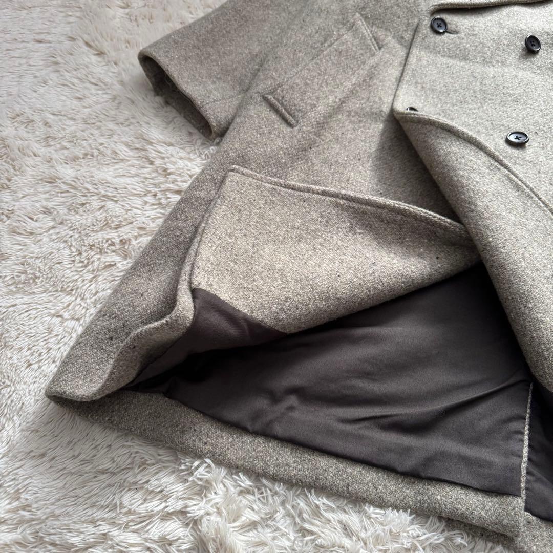 極美品MARGARET HOWELL SOFT TWEED チェスターコート