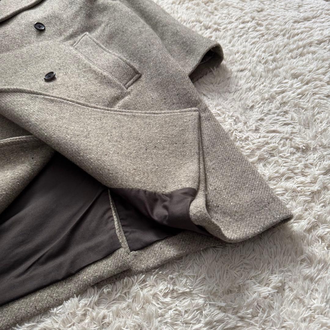 極美品MARGARET HOWELL SOFT TWEED チェスターコート