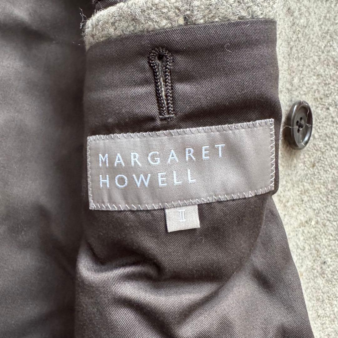 極美品MARGARET HOWELL SOFT TWEED チェスターコート