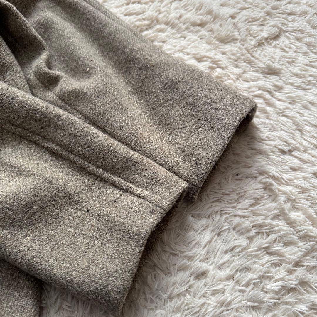 極美品MARGARET HOWELL SOFT TWEED チェスターコート