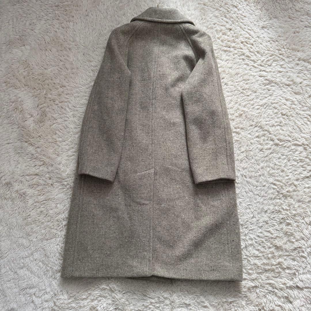 極美品MARGARET HOWELL SOFT TWEED チェスターコート