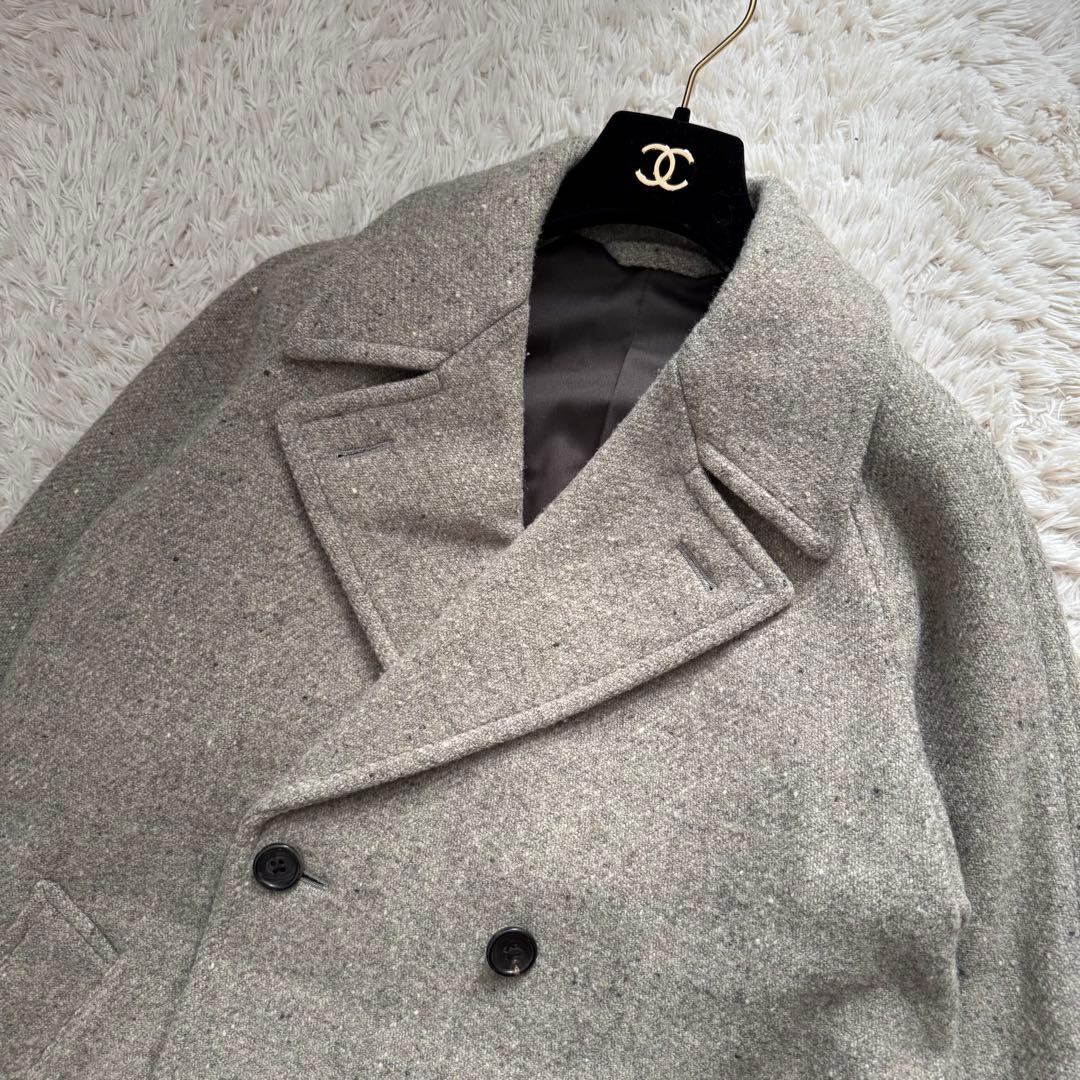 極美品MARGARET HOWELL SOFT TWEED チェスターコート