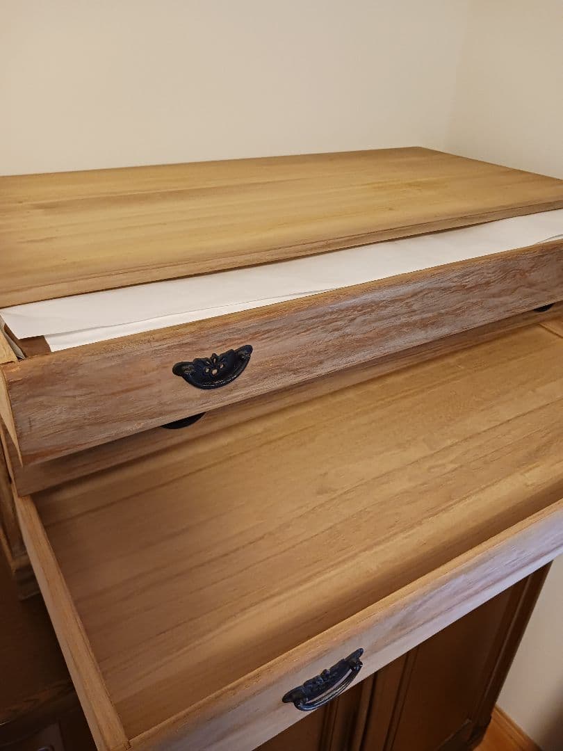 桐だんす　3段　昭和レトロ　着物　帯　和家具　インテリア家具