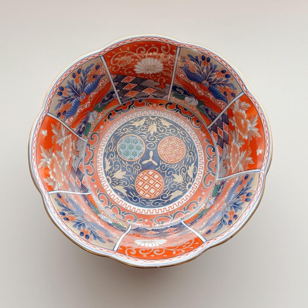 希少　美濃焼 金彩　金襴手　入れ子鉢　kaikai カイカイ 古伊万里　赤絵