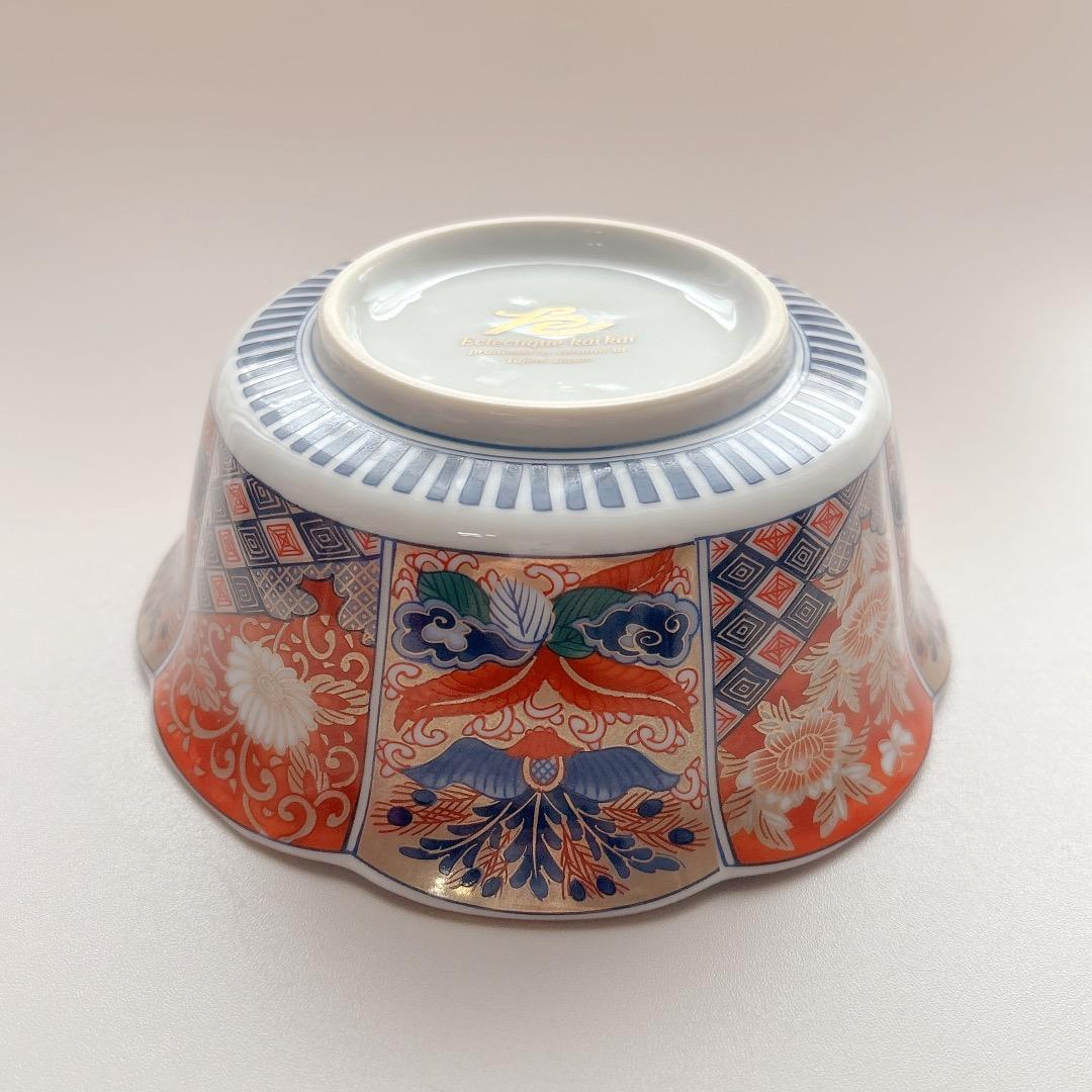 希少　美濃焼 金彩　金襴手　入れ子鉢　kaikai カイカイ 古伊万里　赤絵