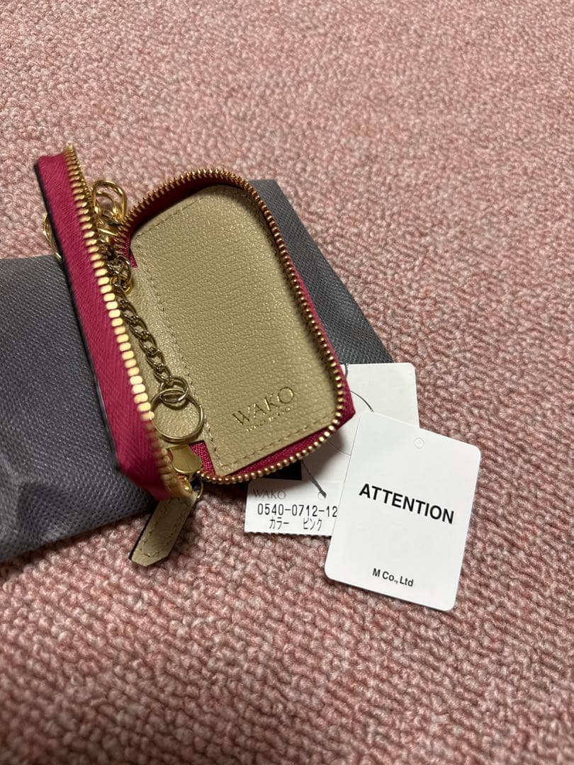 【新品】ラルコバレーノ L’arcobaleno キーケース　WAKO限定色