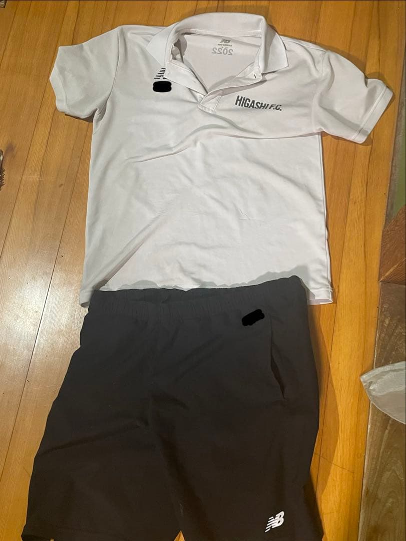 東福岡高校 サッカー部 HIGASHI F.C. ポロシャツ上下