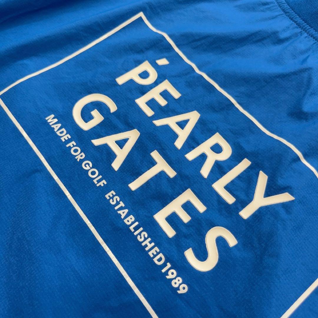 極美品　近年　パーリーゲイツ スニード　サイズ6　XL　PERTEX　ブルー