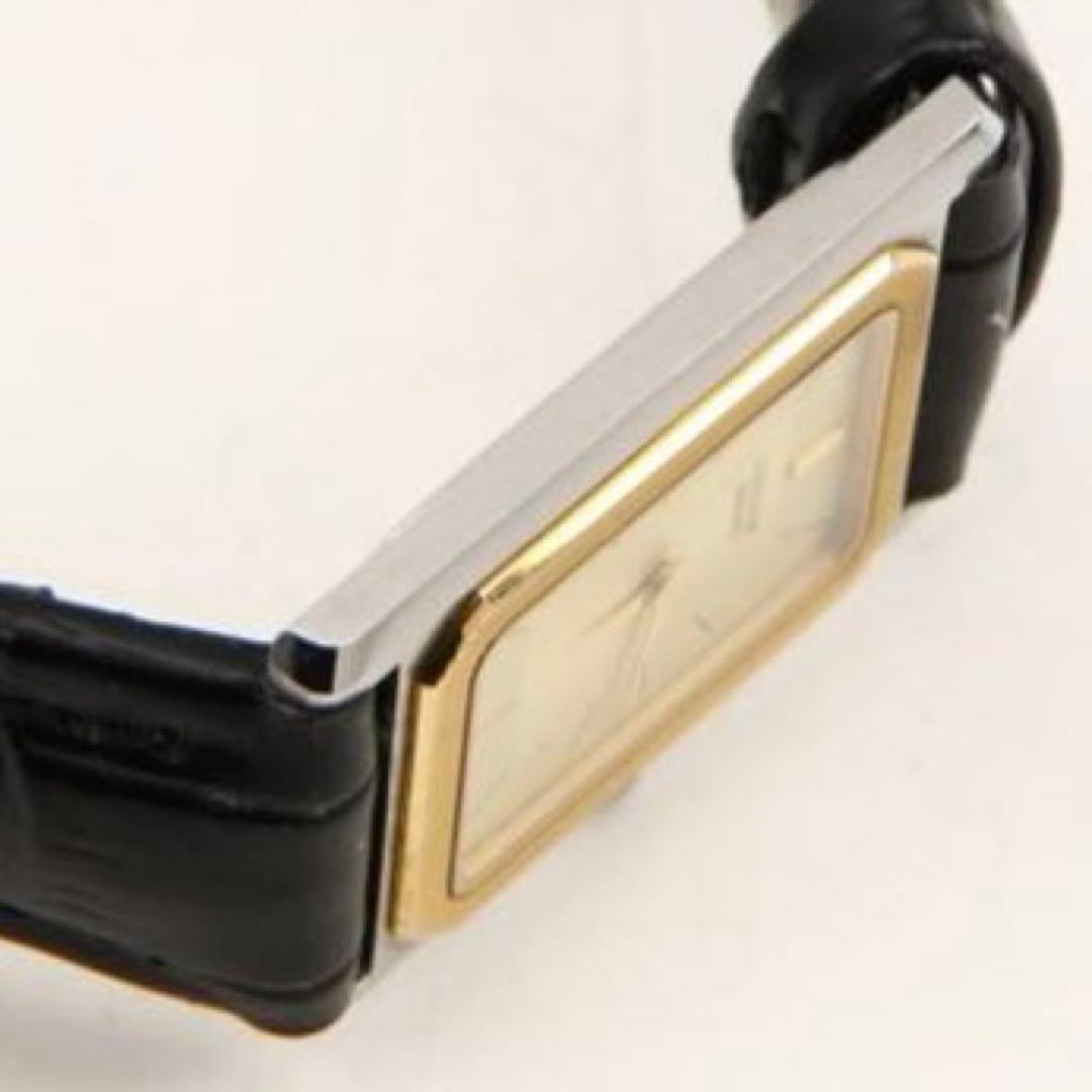 【新品電池・ベルト】セイコー クレドール ゴールド文字盤 レディース腕時計