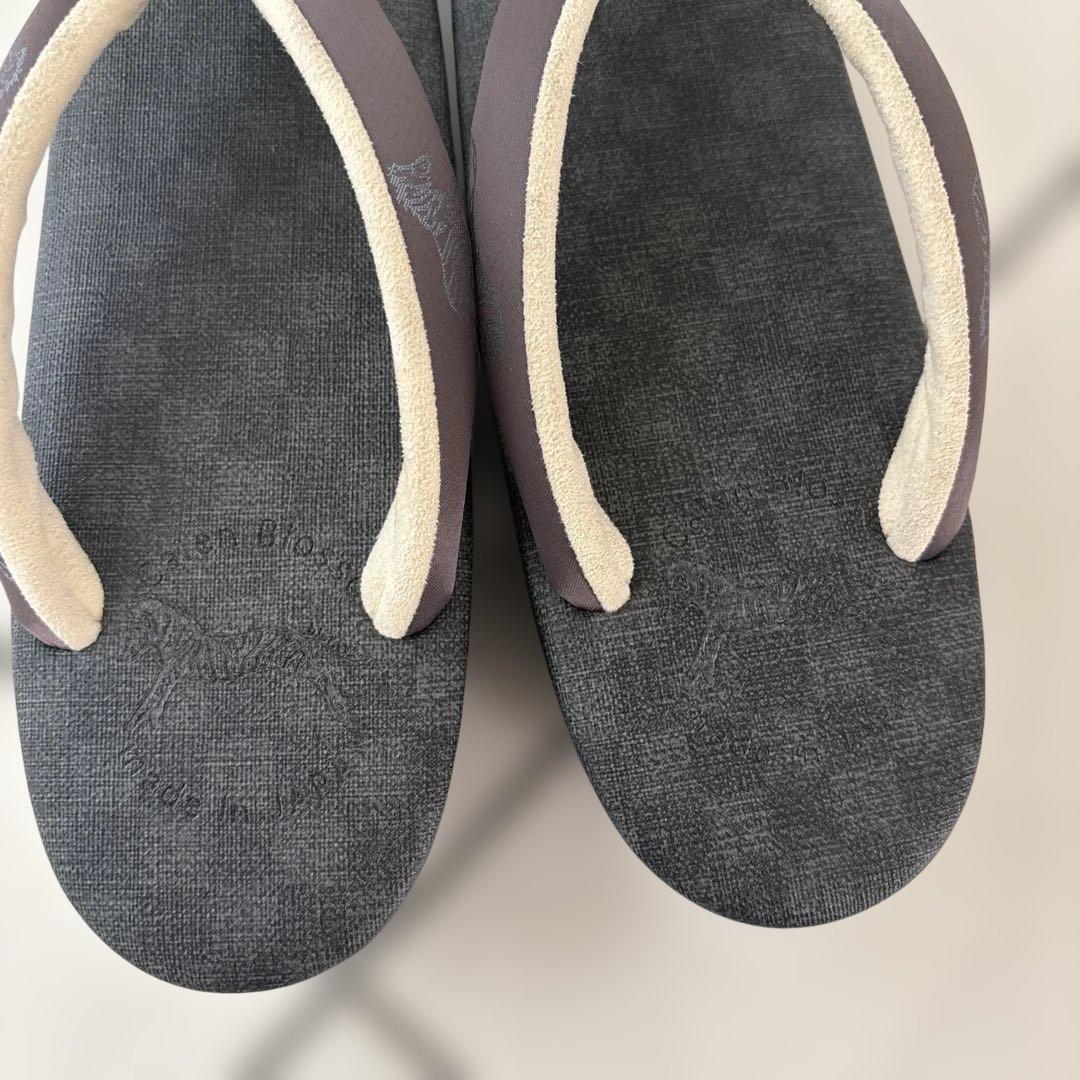 Calen Blosso Cafe Zori サイズS グレー　カレンブロッソ