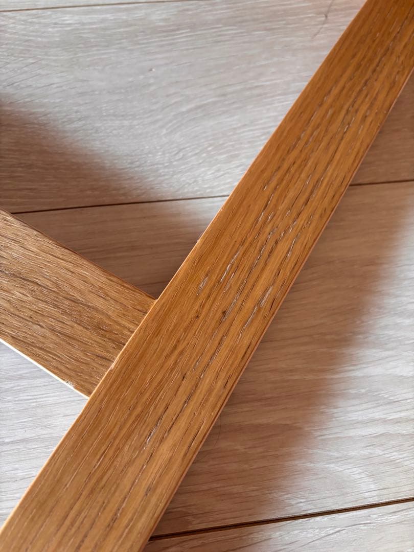 無印良品リビングでもダイニングでも使えるシリーズ、ソファチェア1脚　オーク　②