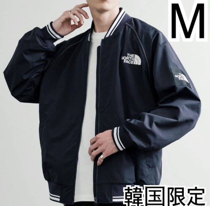 MA-1 ジャケット ノースフェイス ダークネイビー 韓国限定