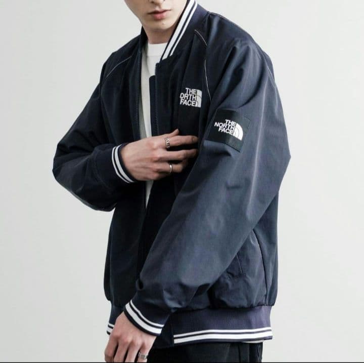 MA-1 ジャケット ノースフェイス ダークネイビー 韓国限定