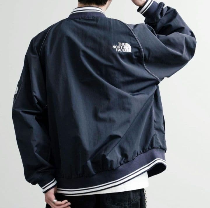 MA-1 ジャケット ノースフェイス ダークネイビー 韓国限定