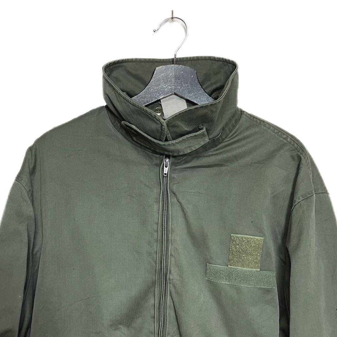 70s フランス軍 HBT パイロット フライトジャケット 空軍 XL相当