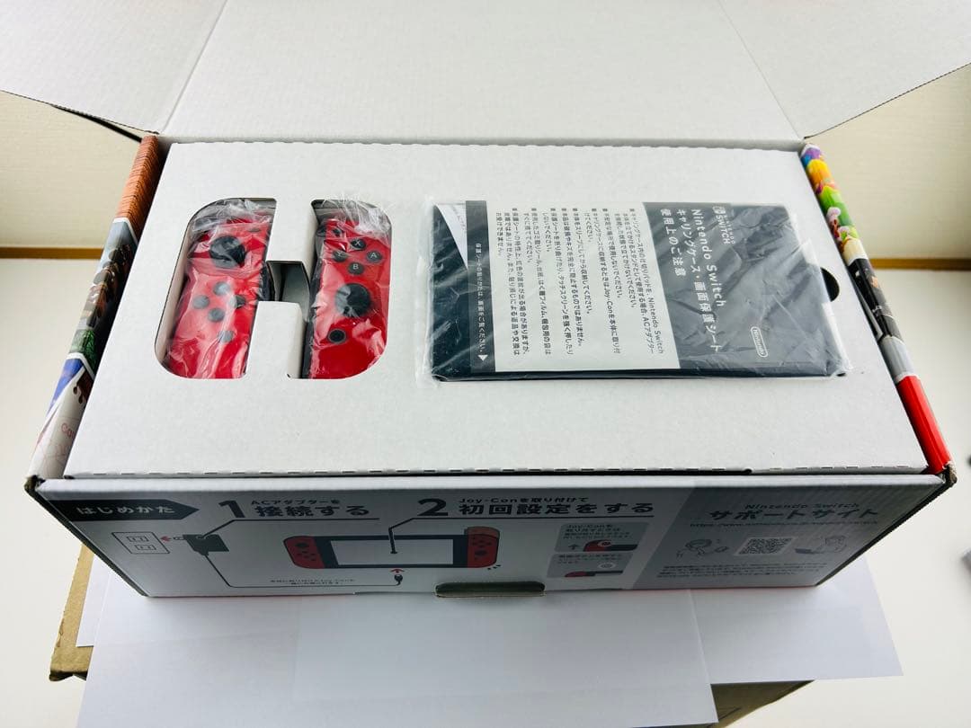 美品 任天堂スイッチ スーパーマリオオデッセイ レッド Nintendo