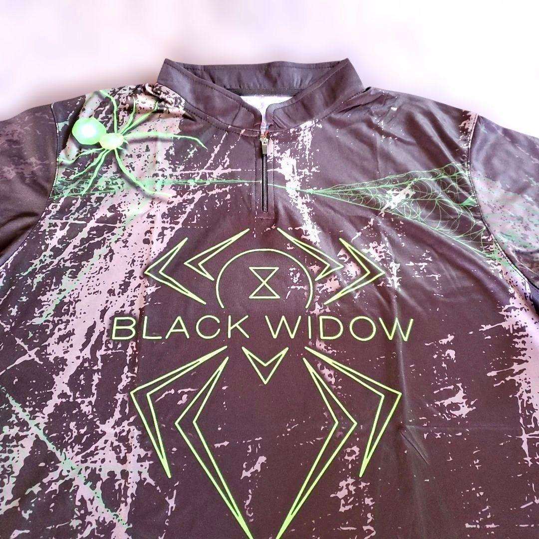 ✨新品✨ボウリングウェア　日本サイズXL　ブラックウィドー　ブラック　ハンマー