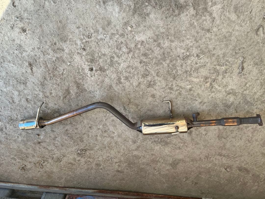 【S510P装着】ハイゼットトラック ジャンボ 社外ステンレスマフラー 4WD