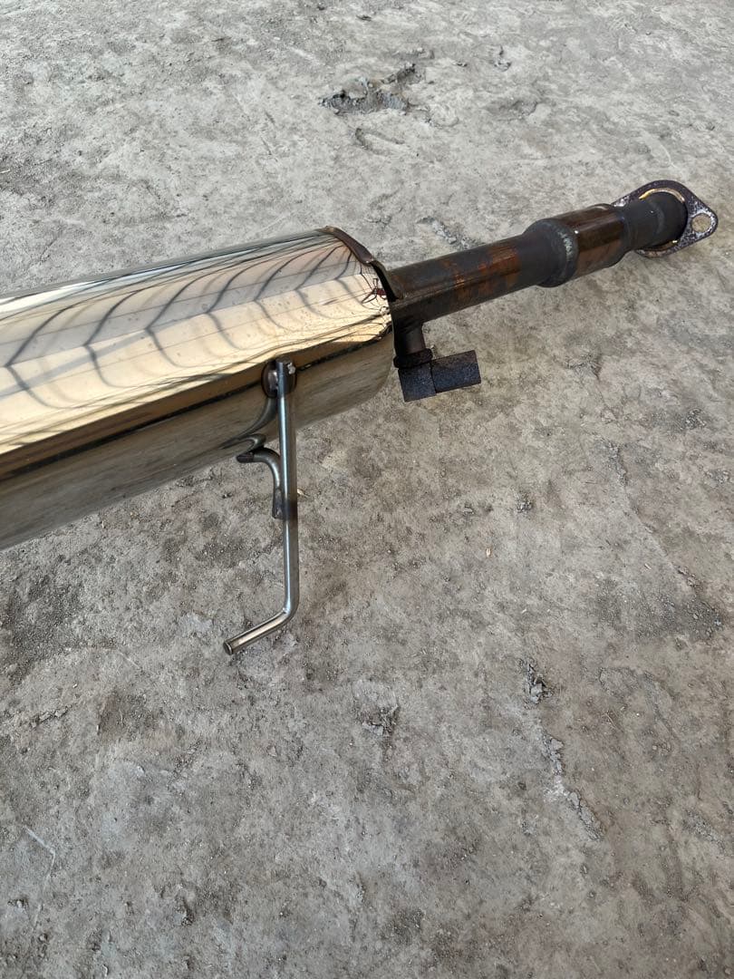 【S510P装着】ハイゼットトラック ジャンボ 社外ステンレスマフラー 4WD