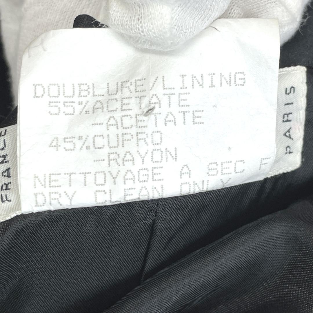 中古美品　イヴサンローランリヴゴーシュ　レディース　ジャケット　36　黒