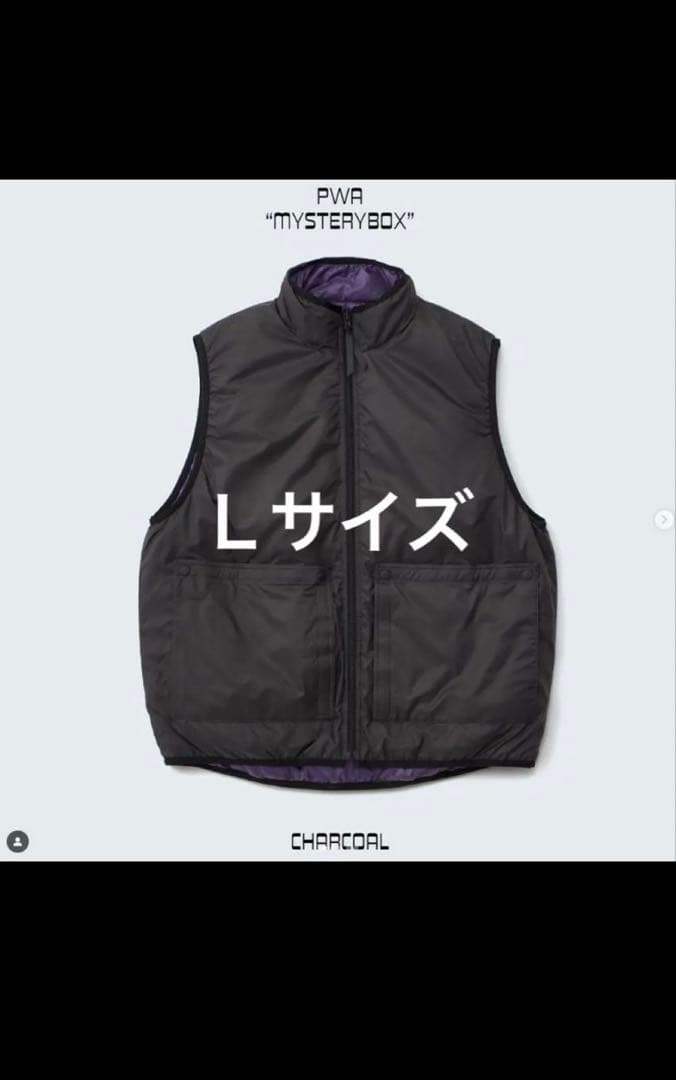 PWA プワ MYSTERY BOX 中綿ベスト 22AW