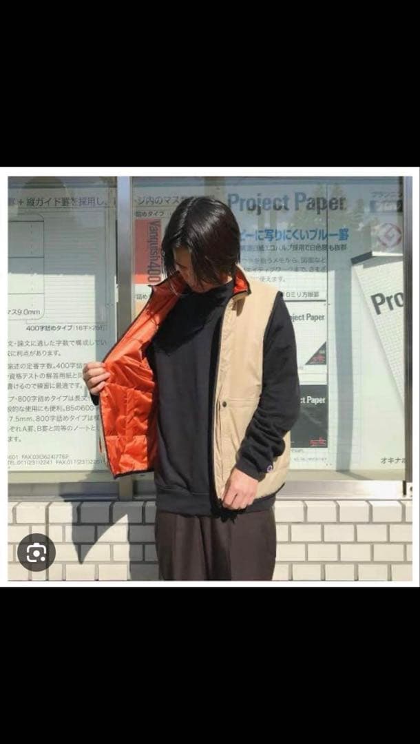 PWA プワ MYSTERY BOX 中綿ベスト 22AW