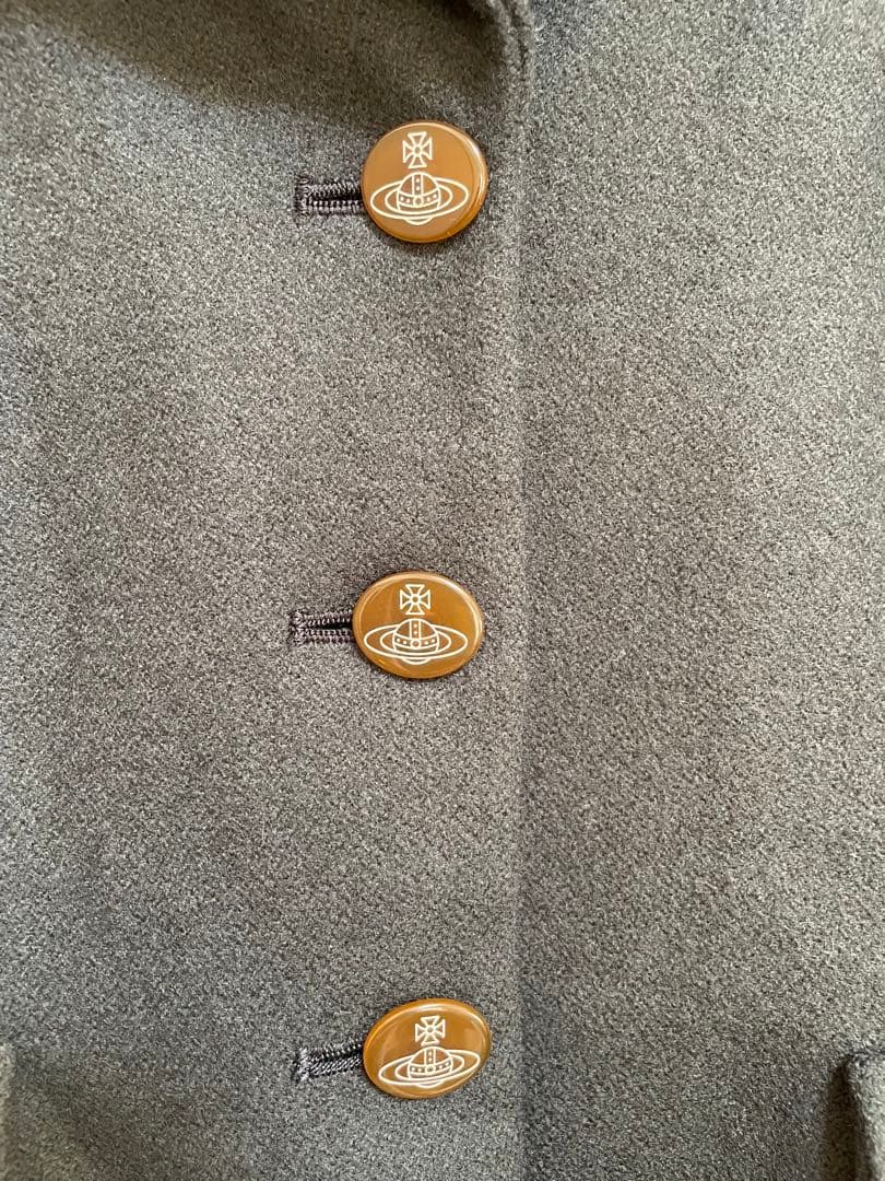 未使用レッドレーベル ブラックケープコート ウール混合極美品