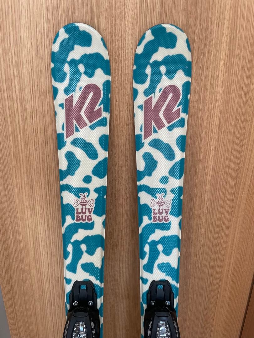 未使用新品 2023-24モデル　K2 Luv Bug スキー 124cm