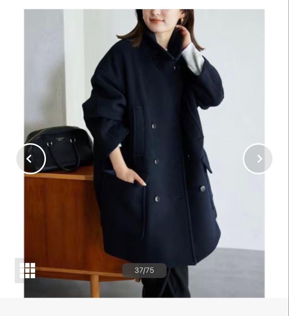 SLOBE IENA メルトンビックPコート