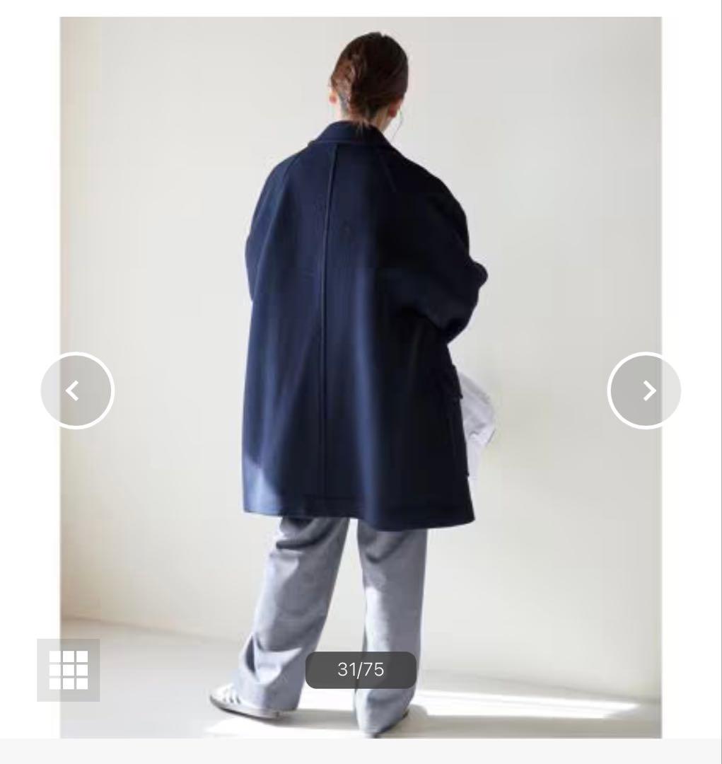 SLOBE IENA メルトンビックPコート